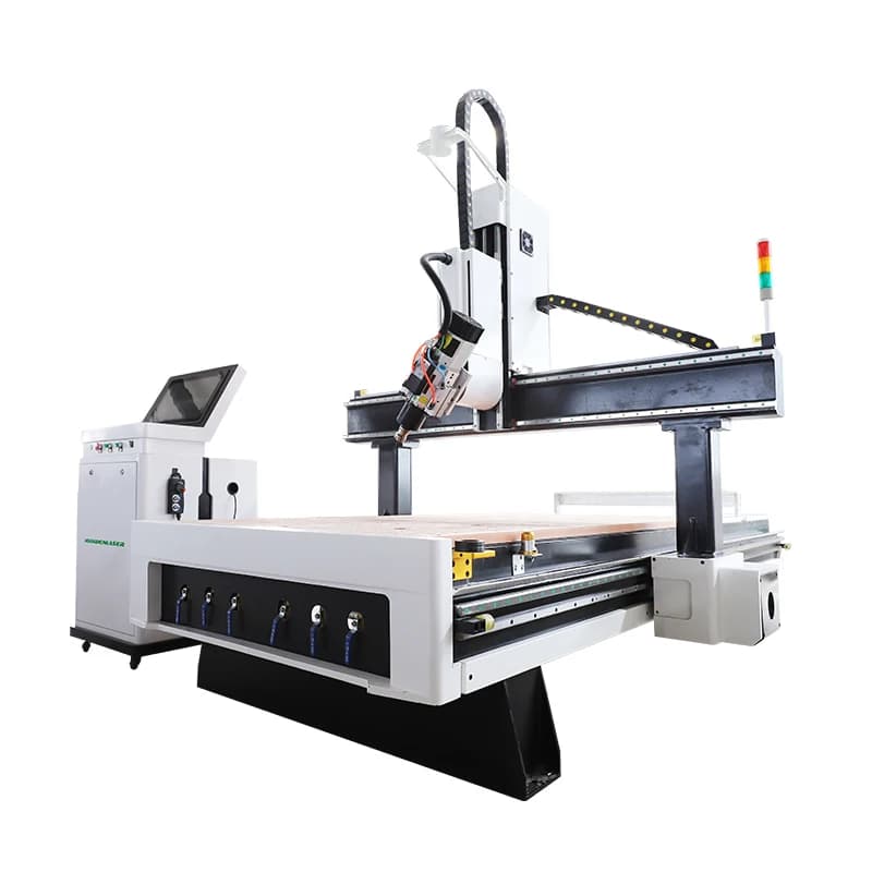 1325 ATC CNC Router | 4-Axis Wood Carving Machine with Swing Head & Servo Motor - Thumbnail 2