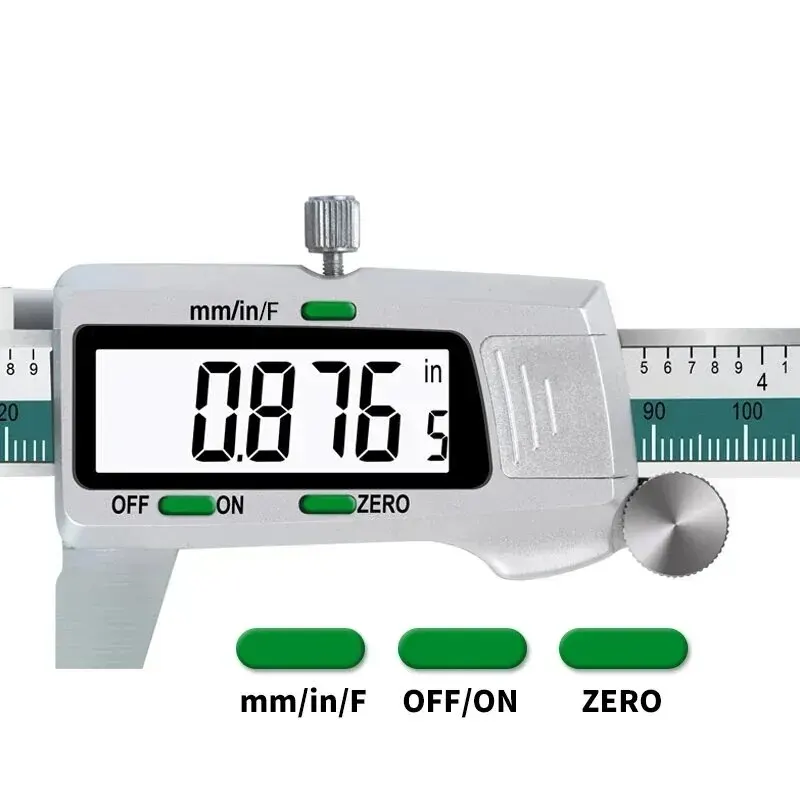 ET50 Digital Caliper | 150mm Stainless Steel | Fraction/MM/Inch 0.01mm Precision - Thumbnail 2