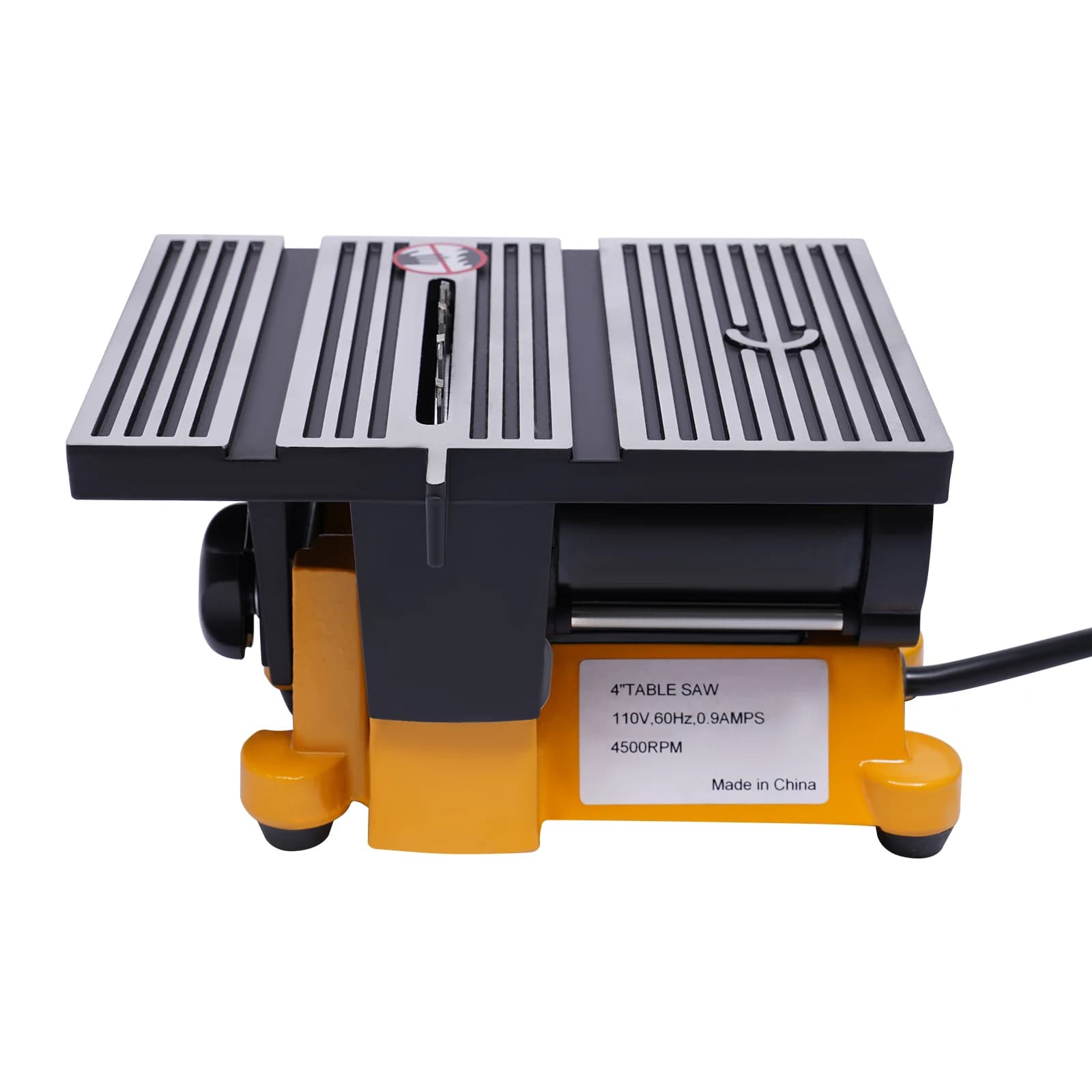 90W Electric Table Saw | 4500 RPM Precision Cutter for Wood & Metal | Compact Workshop Power Tool - Thumbnail 4