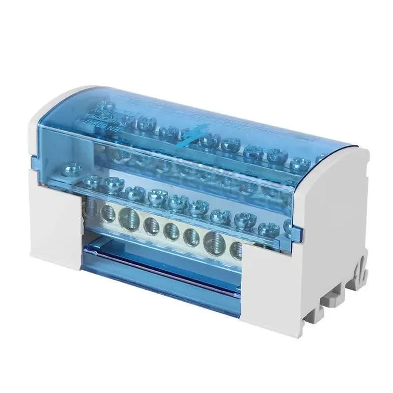 DIN Rail Terminal Block | Modular Electrical Junction Box | UK207/211/215/407/411/415 - Thumbnail 4