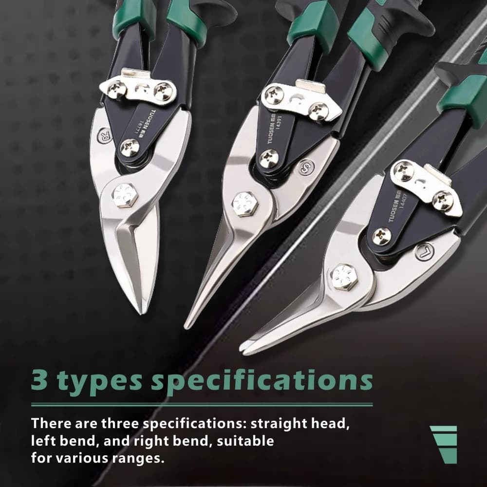 Aviation Snips | Heavy-Duty Metal Shears for Precision Cutting - Thumbnail 6