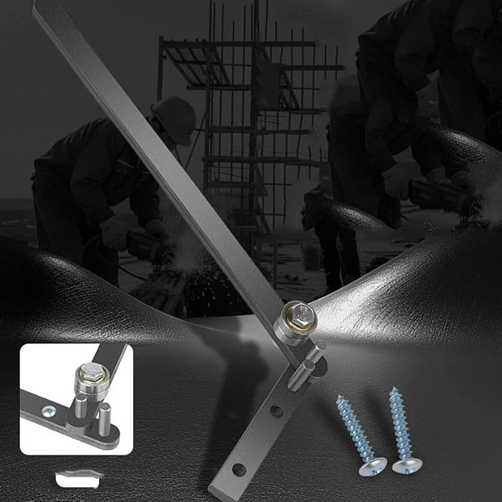Manual Pipe Bender | Desktop Workbench Tool for Rebar & Conduit | Adjustable Lever - Thumbnail 6