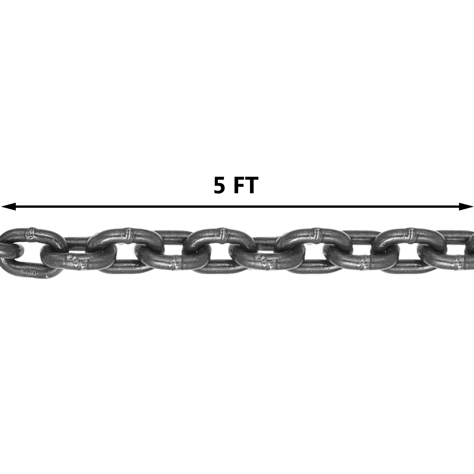 Heavy-Duty 5-Foot Lifting Sling | Forged 3/8 Grab Hooks | Professional-Grade Load Chain - Thumbnail 5