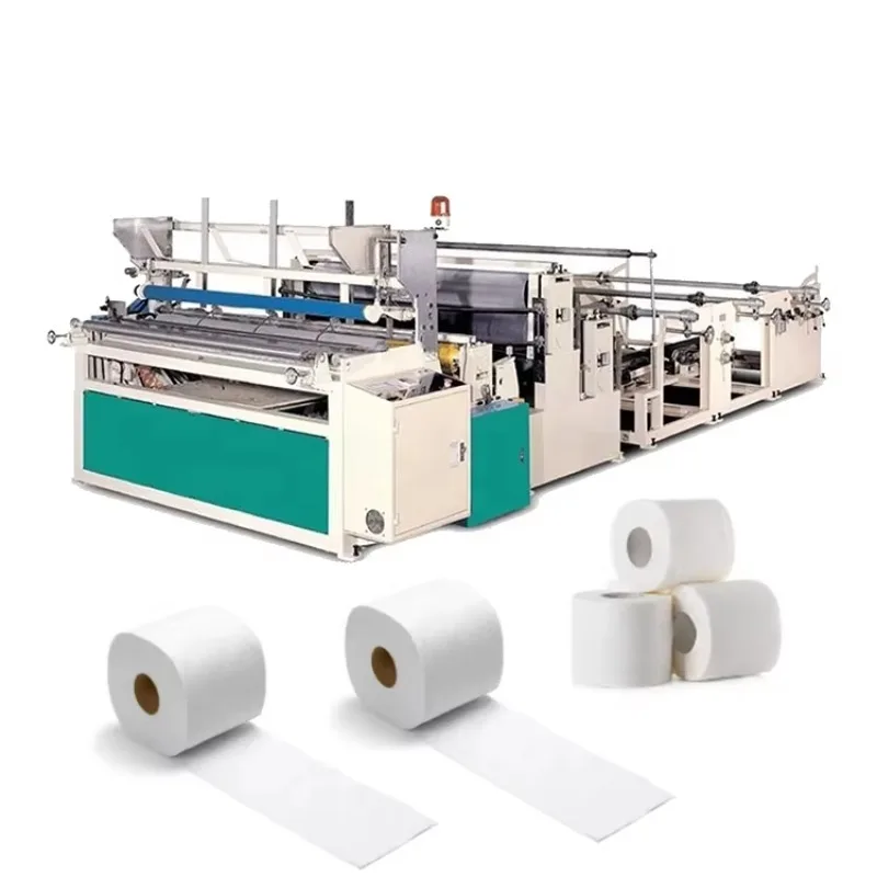 Toilet Paper Production Line | Automated Rewinding & Converting Machine - Thumbnail 3