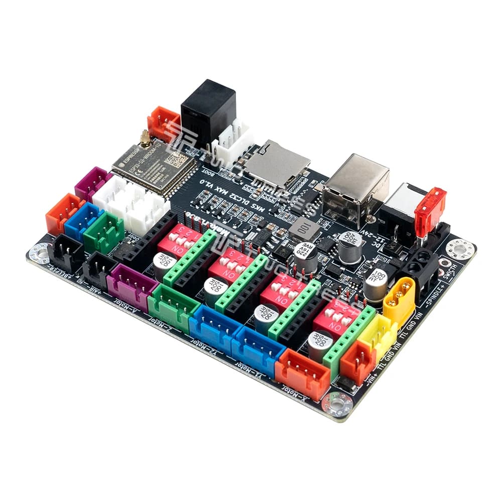 DLC32 MAX CNC Controller Board | 4-Axis Precision Upgrade for Laser Engraving & Woodworking - Thumbnail 3