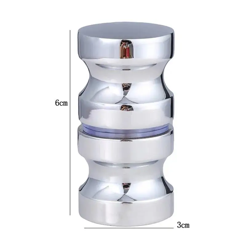 Back-to-Back Glass Door Handle | Aluminum Alloy Puller | Shower & Bathroom Cabinet Hardware - Thumbnail 6