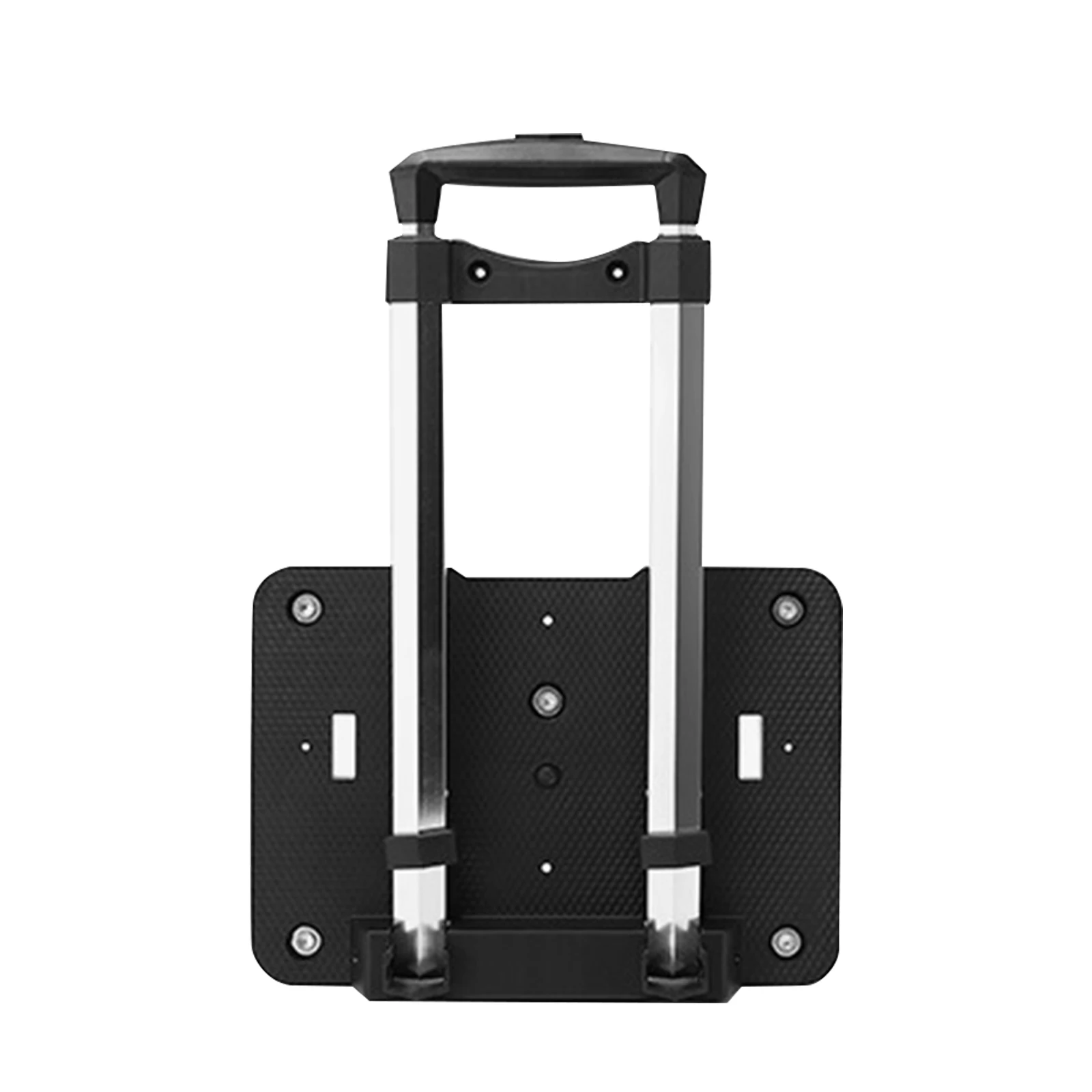 Portable folding luggage cart with 5 wheels, a lightweight hand truck for travel, school bags, shopping, and home use.