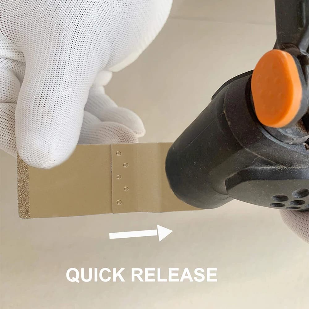 Diamond Oscillating Saw Blades | For Tile, Ceramic & Rough Sanding | Multi-Tool Accessories - Thumbnail 6