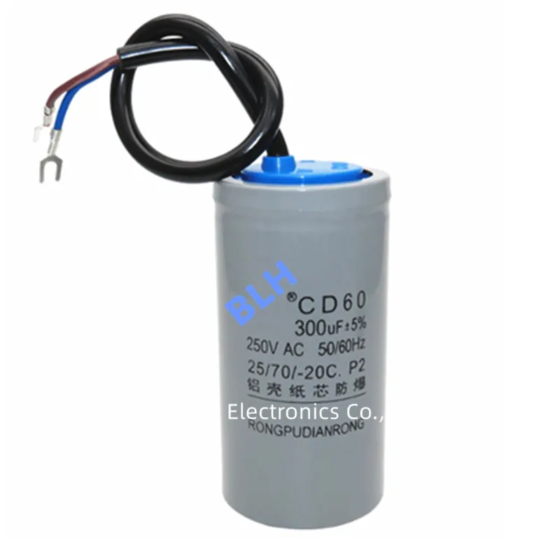 Professional-Grade Motor Capacitor | 250V CD60 Start & 450V CBB60 Run | 55-500UF Range - Thumbnail 2