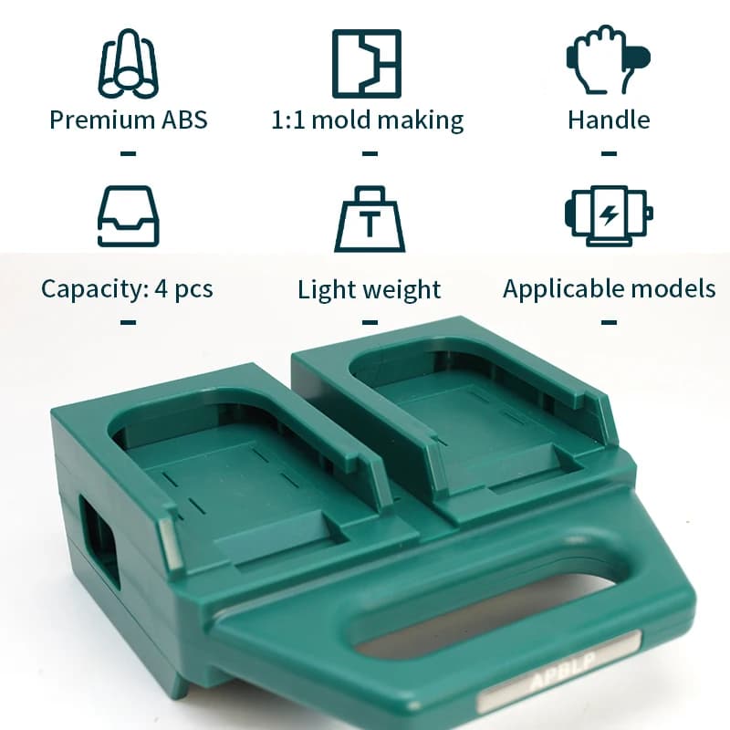 Tool Holder Dock Mount Storage Rack For Makita/Bosch 18V Fixing Devices Tool Holder Machine Drill Storage Bracket Stand Slots - Thumbnail 2