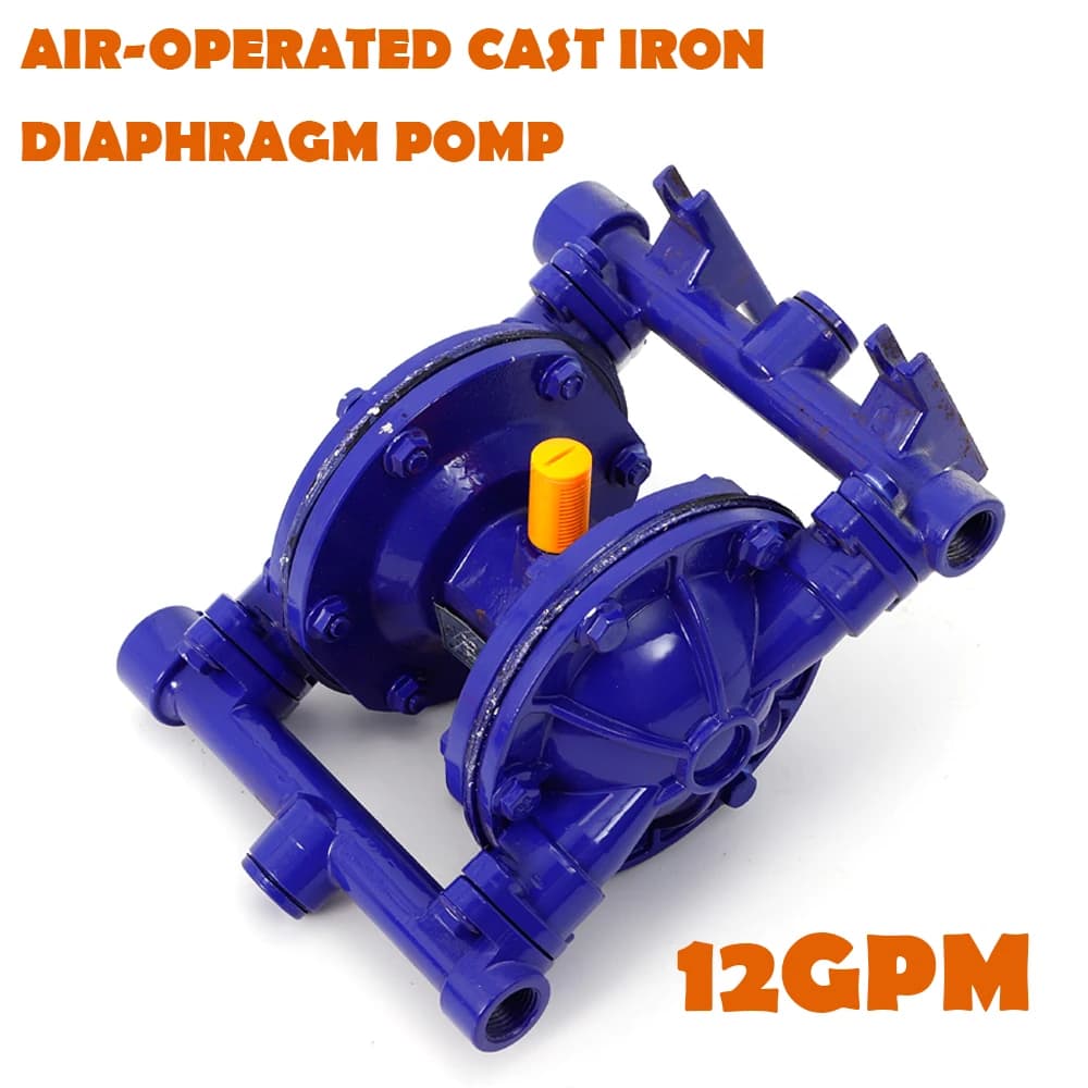 Air-Operated Diaphragm Pump | 1/2-Inch Port | Chemical & Fluid Transfer - Thumbnail 3