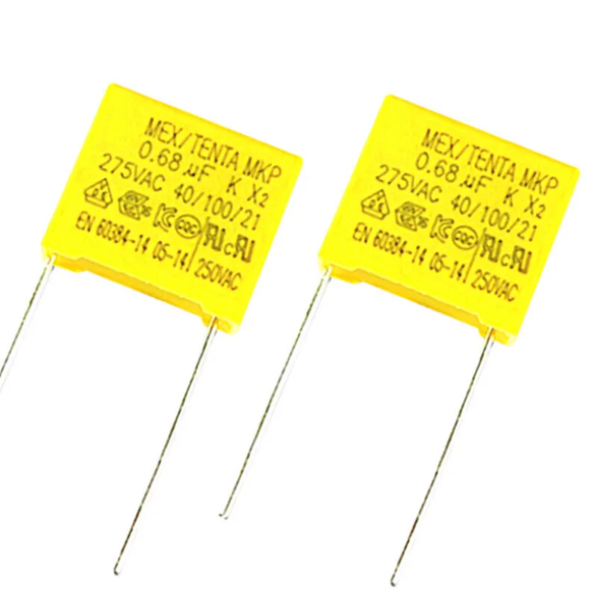 X2 Safety Capacitor | 275V AC Rated | 0.01µF to 2.2µF Values | EMI Suppression - Thumbnail 2