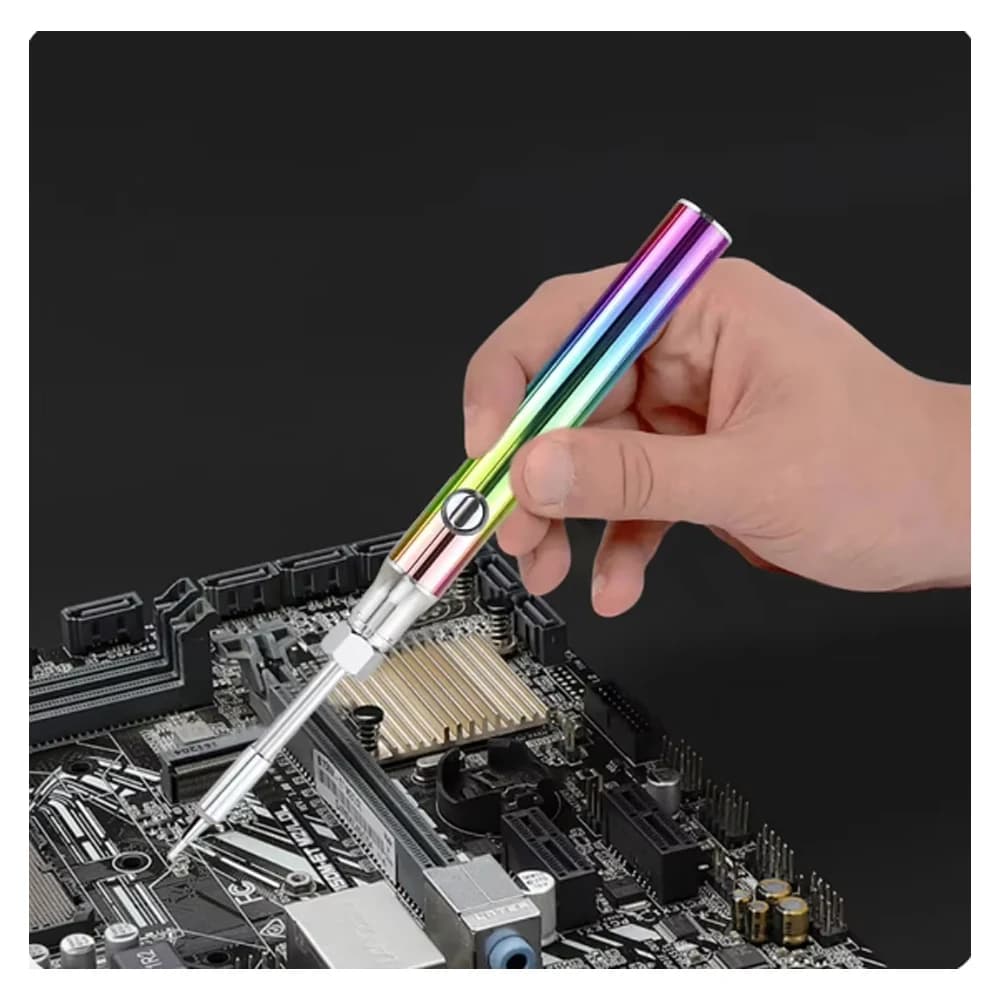 510-Thread Soldering Iron | 350mAh-1100mAh Battery | Precision Welding & Repair Tool - Thumbnail 2