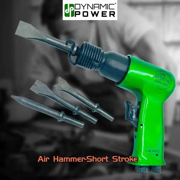 Air Hammer Kit | 4500 BPM Power | Alloy Steel Barrel & 4 Chisels for DIY & Construction - Thumbnail 2