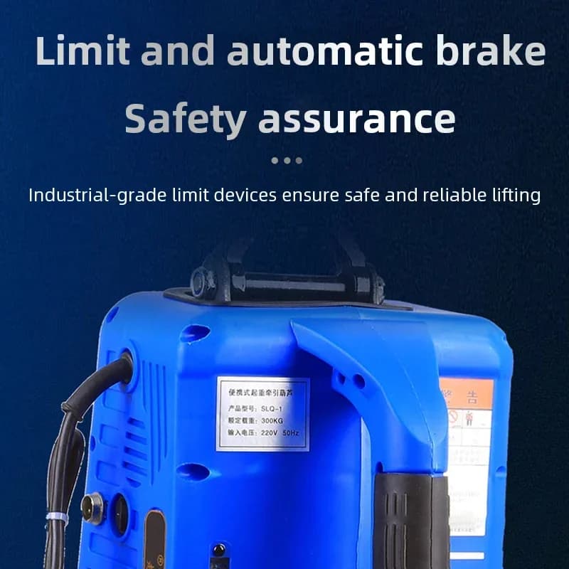 Compact Electric Hoist | 220V Heavy-Duty Lifting Winch for Home & Workshop - Thumbnail 6