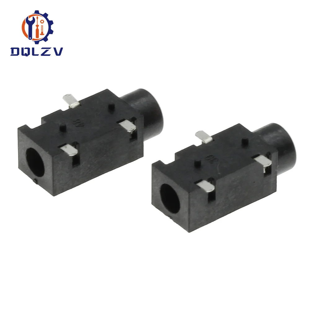 PJ-320B 3.5mm Stereo Audio Jack | SMD Female Connector | Premium Headphone Port Replacement - Thumbnail 4