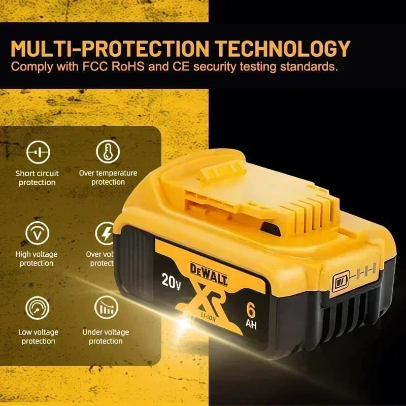 DeWalt DCD805 Brushless Cordless Drill | Compact & Powerful Driver for Professional Use - Thumbnail 2