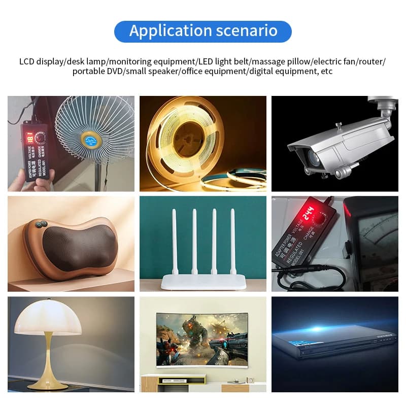 Adjustable DC Power Supply | 3V-36V Variable Voltage | 3A Max Output | LED Display - Thumbnail 6