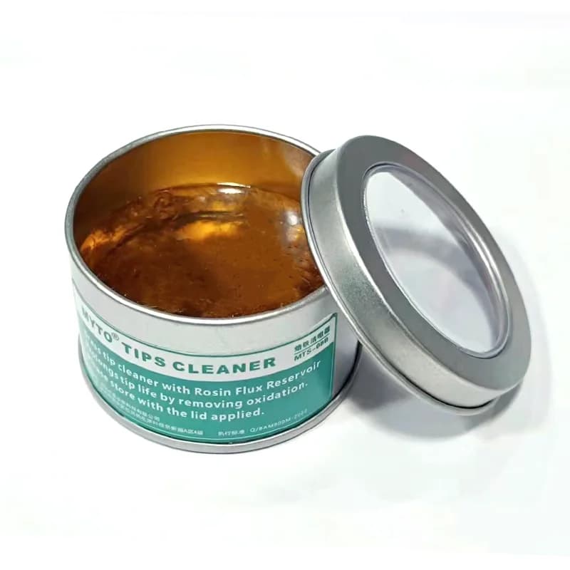 Soldering Flux & Tip Cleaner Kit | 50g Rosin Paste | 2-in-1 Aluminum Case - Thumbnail 5
