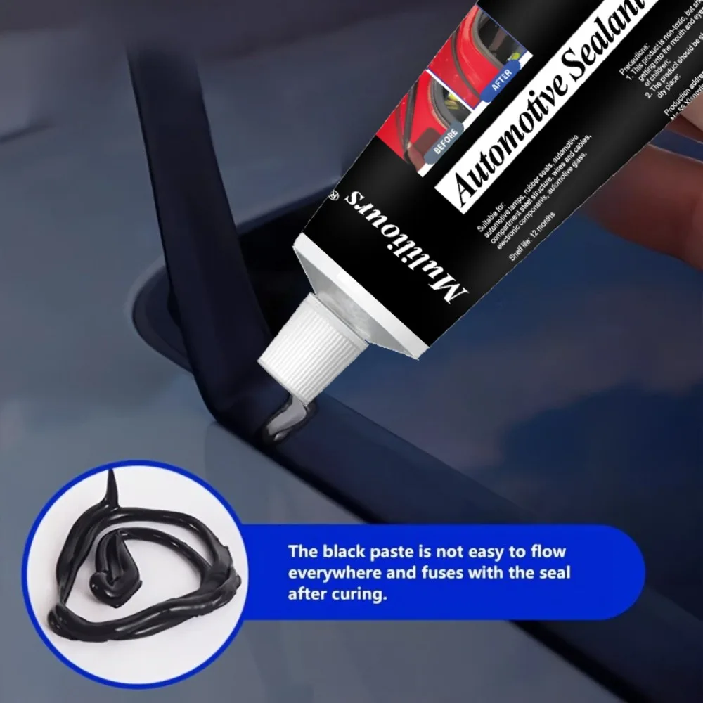 Professional-Grade Windshield & Glass Sealant | Waterproof Automotive Adhesive | Long-Lasting Repair Solution - Thumbnail 5