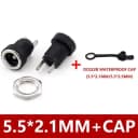 2.1mm with Cap