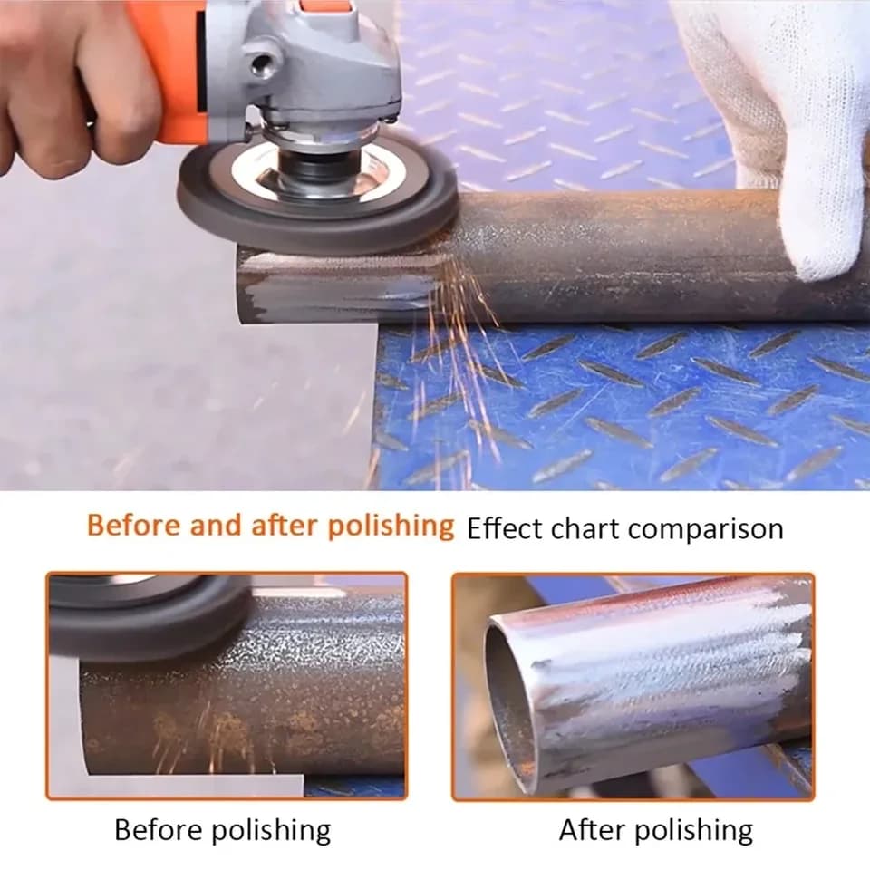 125mm Flap Disc Grinding Wheel | 40/60/80/120 Grit | For Metal Angle Grinder - Thumbnail 6