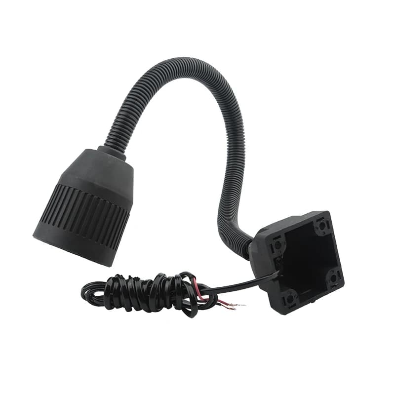 Flexible Gooseneck Work Light | 220V/24V LED Machine Lamp for Lathes & Milling - Thumbnail 7