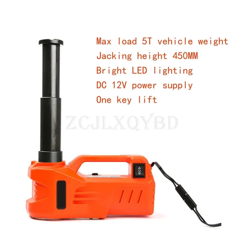 150W Electric Floor Jack | 12V High-Power Hydraulic Lift | 5T/3T Capacity - Thumbnail 2