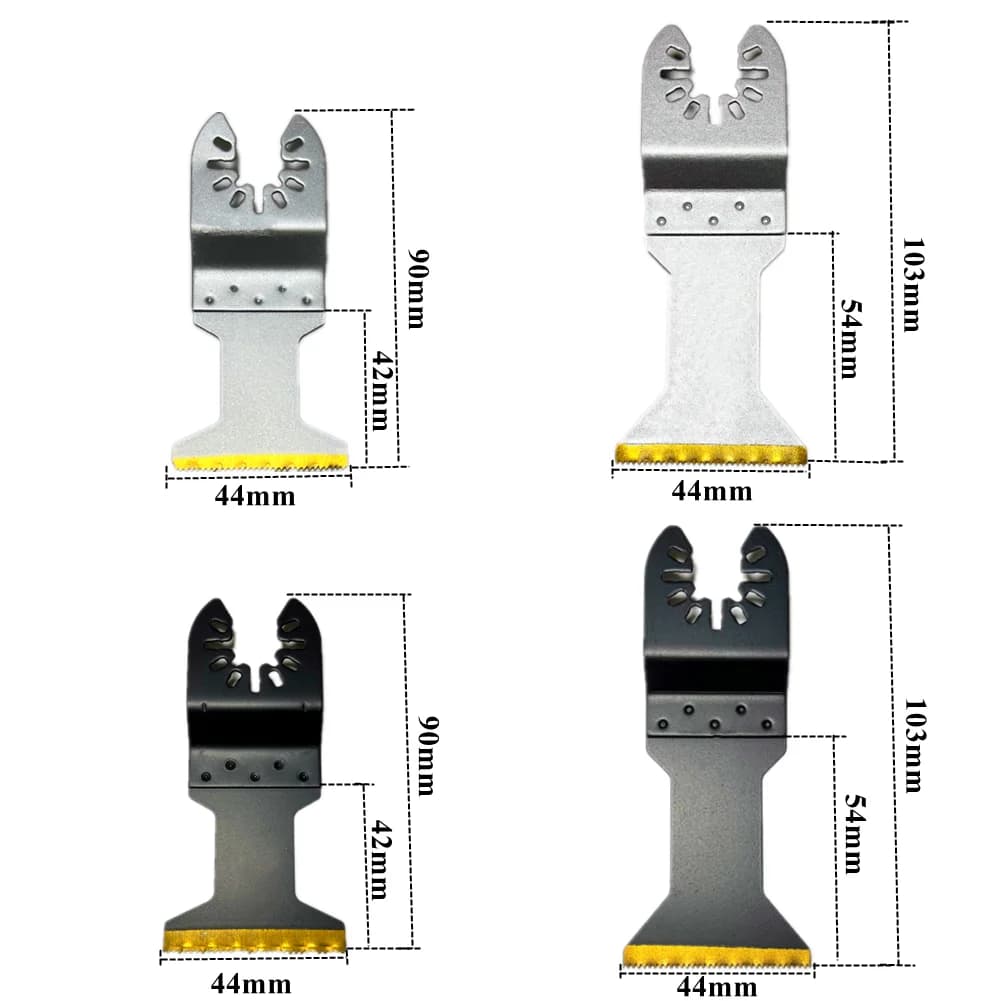 Professional Oscillating Multi-Tool Blades | 3-Piece Carbide Tooth Set | Compatible with Bosch, DeWalt, Makita, Milwaukee - Thumbnail 5