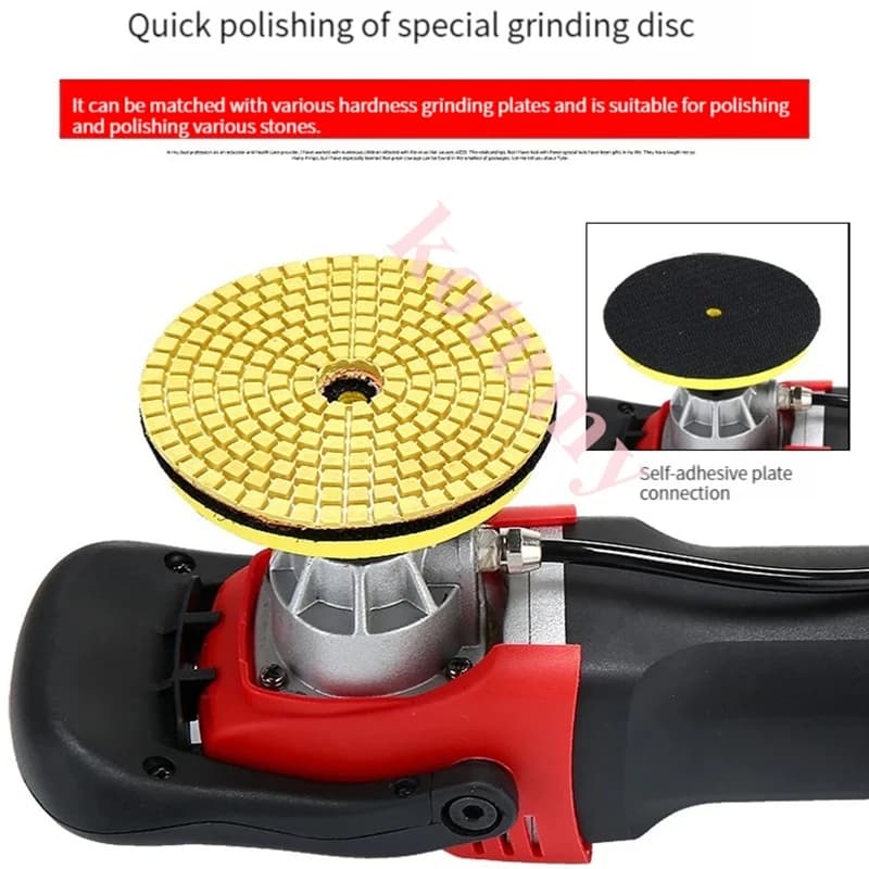 Wet Stone Polisher | 1200W Electric Motor | Marble & Granite Grinder - Thumbnail 5