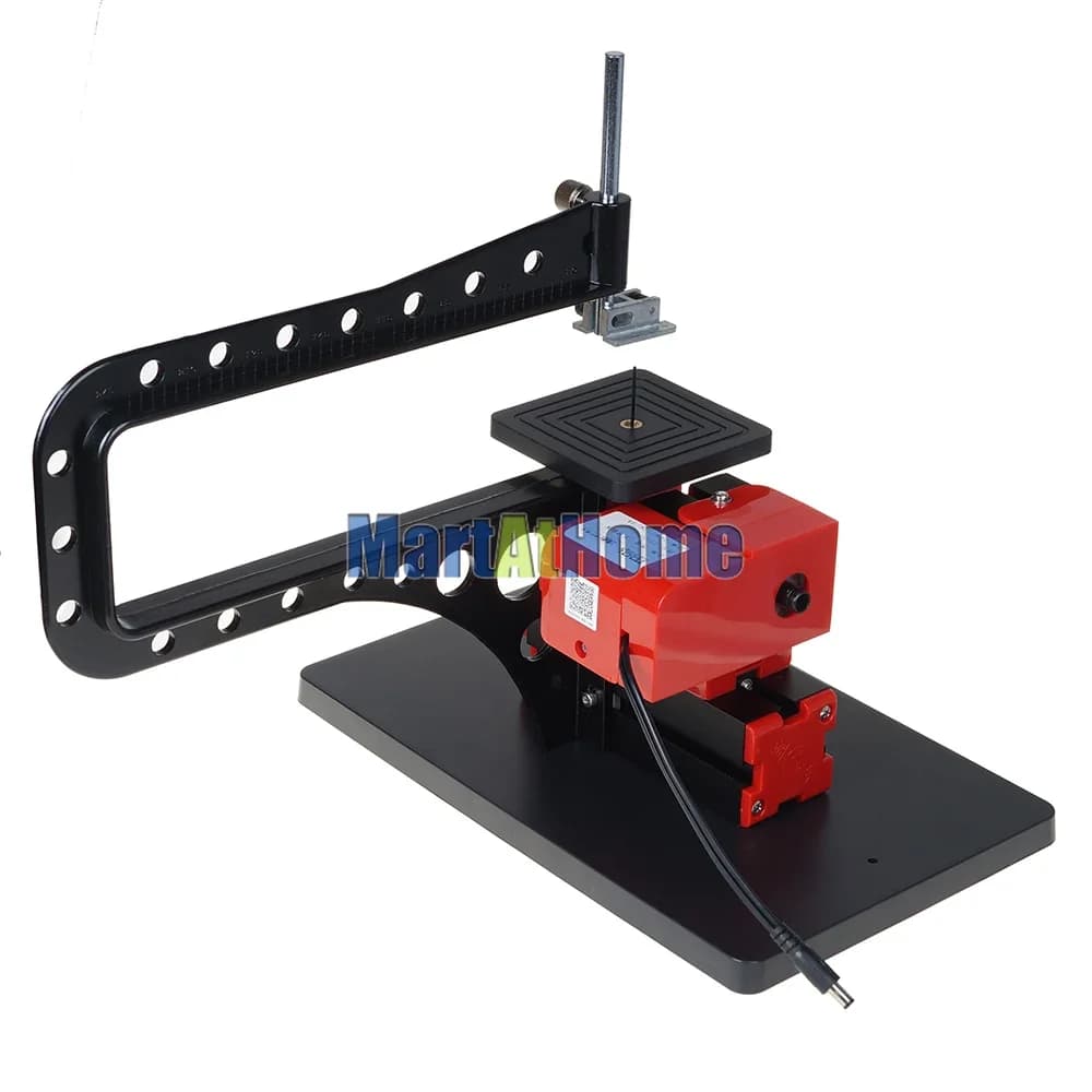 The First Tool Z20001G 24W Mini Bow-Arm Jigsaw Machine 20000RPM Saw Wood, Plywood, Aluminum, Acrylic for Modelmaking,Education - Thumbnail 3