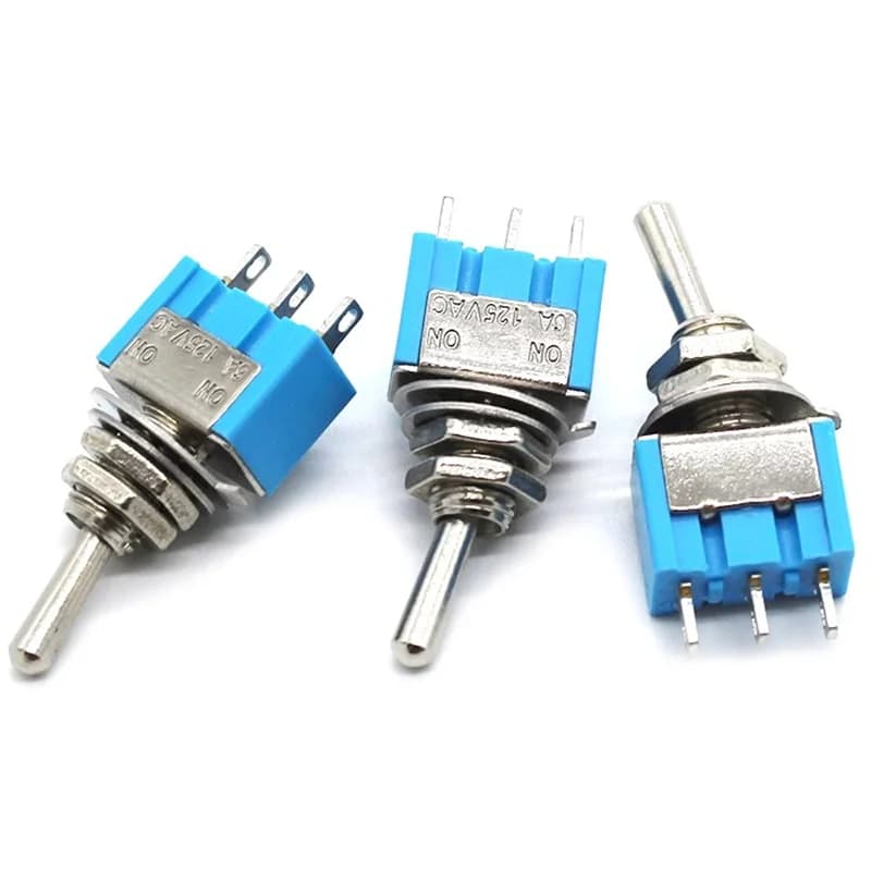 Mini Toggle Switches | ON-OFF-ON & ON-ON | MTS-102/103/202/203 | 10-Pack - Thumbnail 5