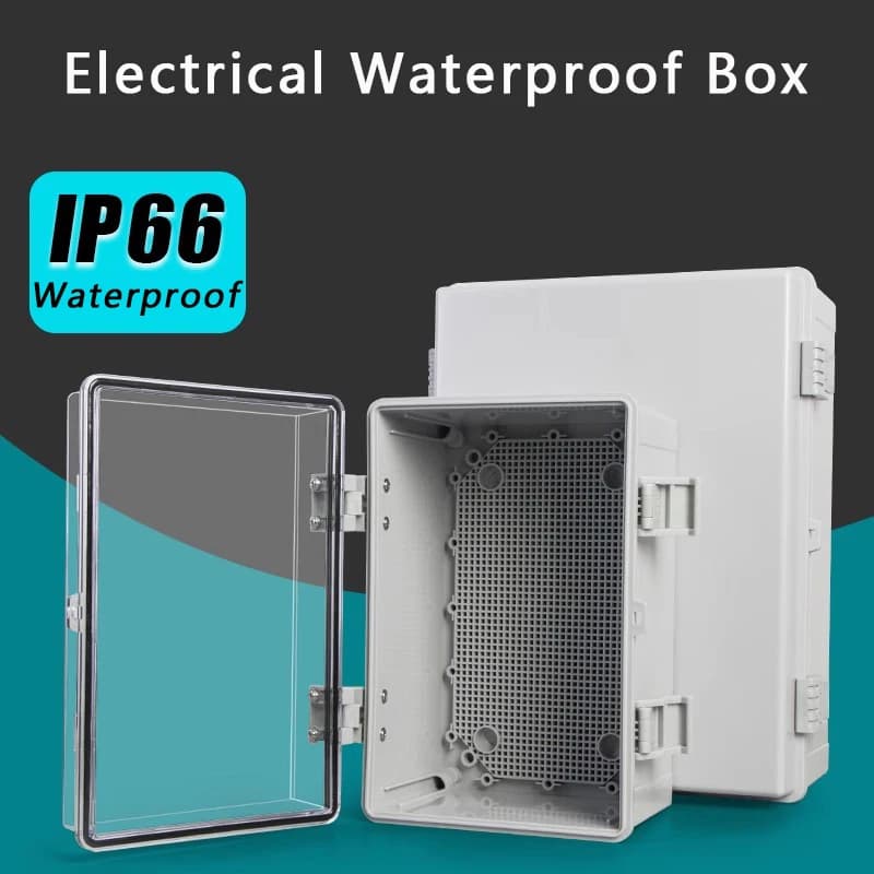 IP66 Waterproof Electrical Enclosure | ABS Junction Box for Outdoor & Project Use - Thumbnail 2