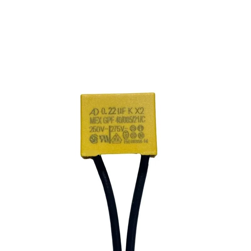Professional-Grade Safety Capacitor Kit | X2 Class | 250V-275V | 5-Piece Assortment (0.1uF - 0.47uF) - Thumbnail 4