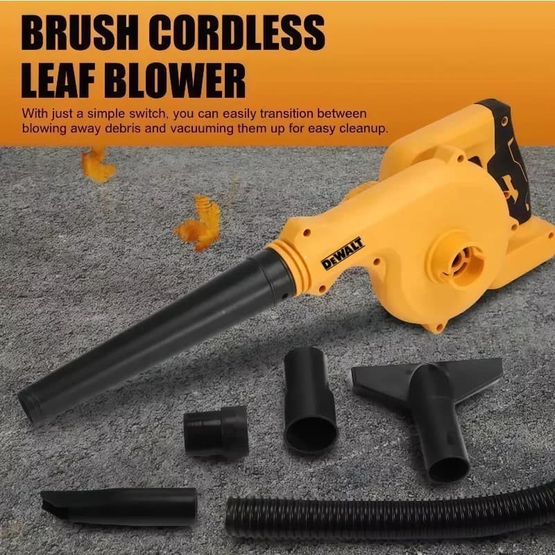 DeWalt Cordless Blower & Vacuum | 18V/20V Battery Powered | Multi-Surface Dust & Debris Cleaner - Thumbnail 6