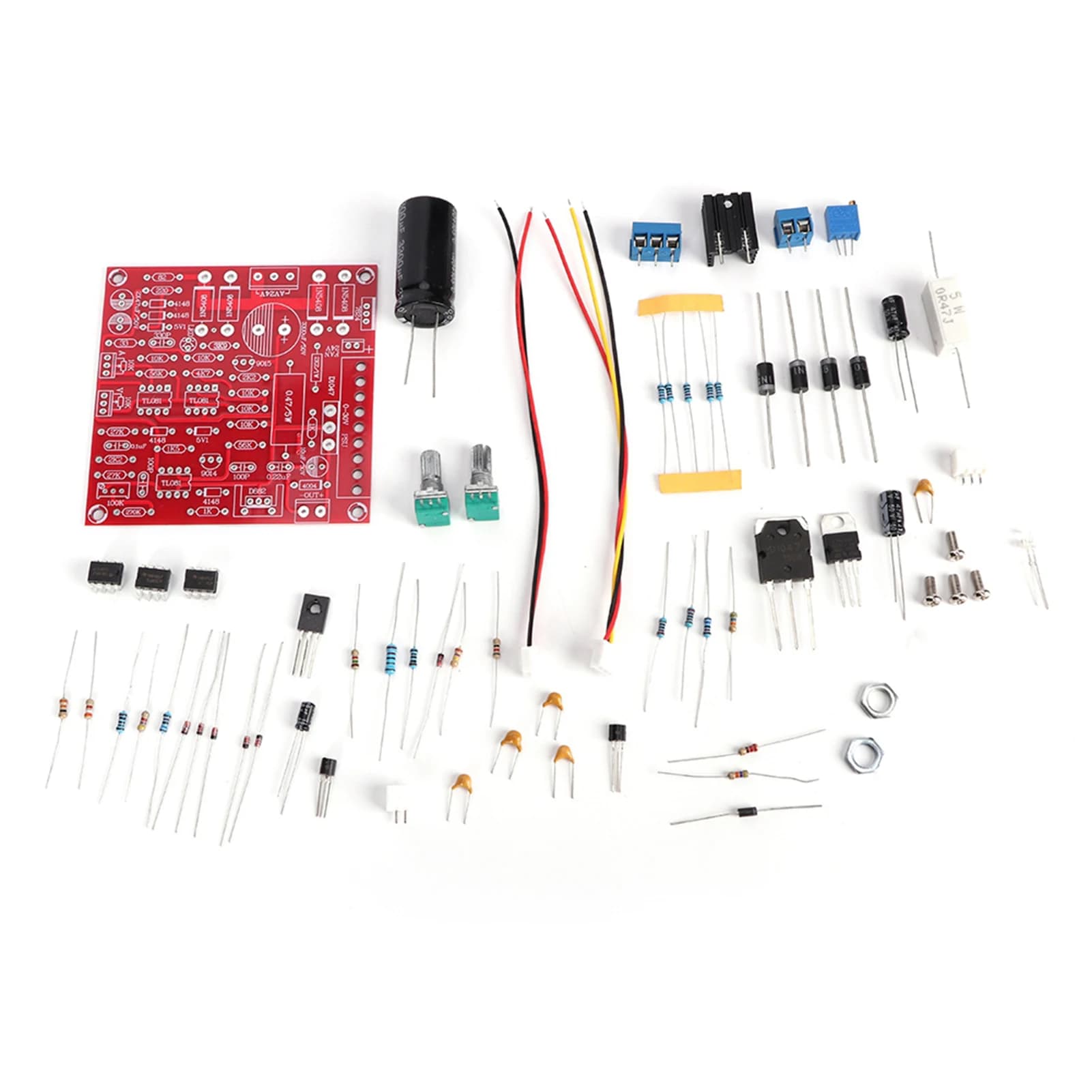 Bench Power Supply | 0-30V 3A Adjustable DC | Precision Voltage & Current Control - Thumbnail 2