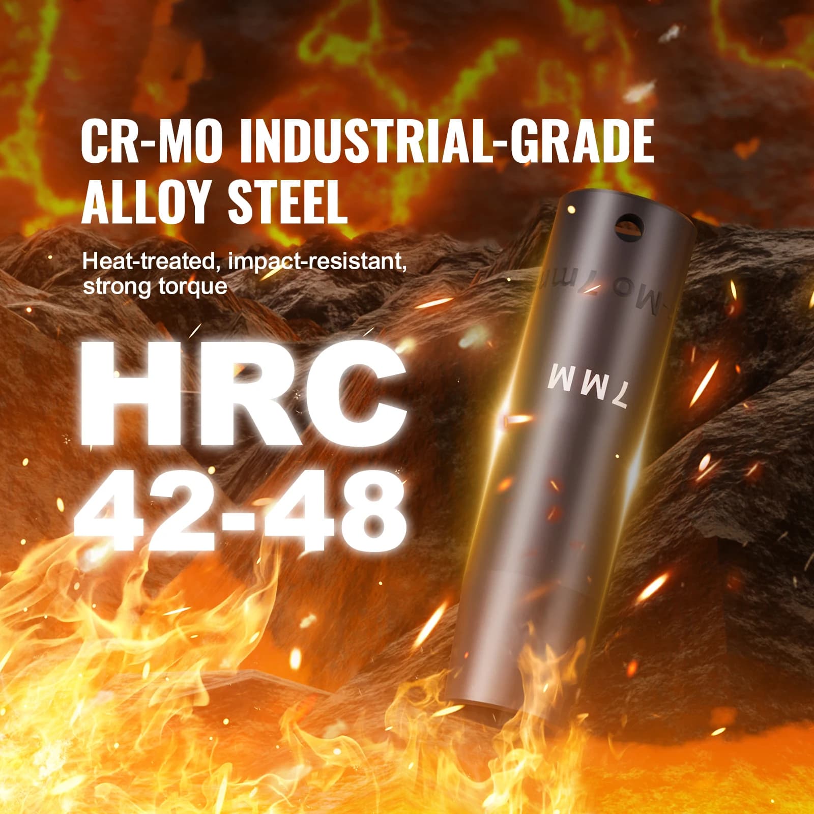 1/2 Inch Drive Impact Socket Set | Professional Grade | For Automotive & Industrial Use - Thumbnail 2