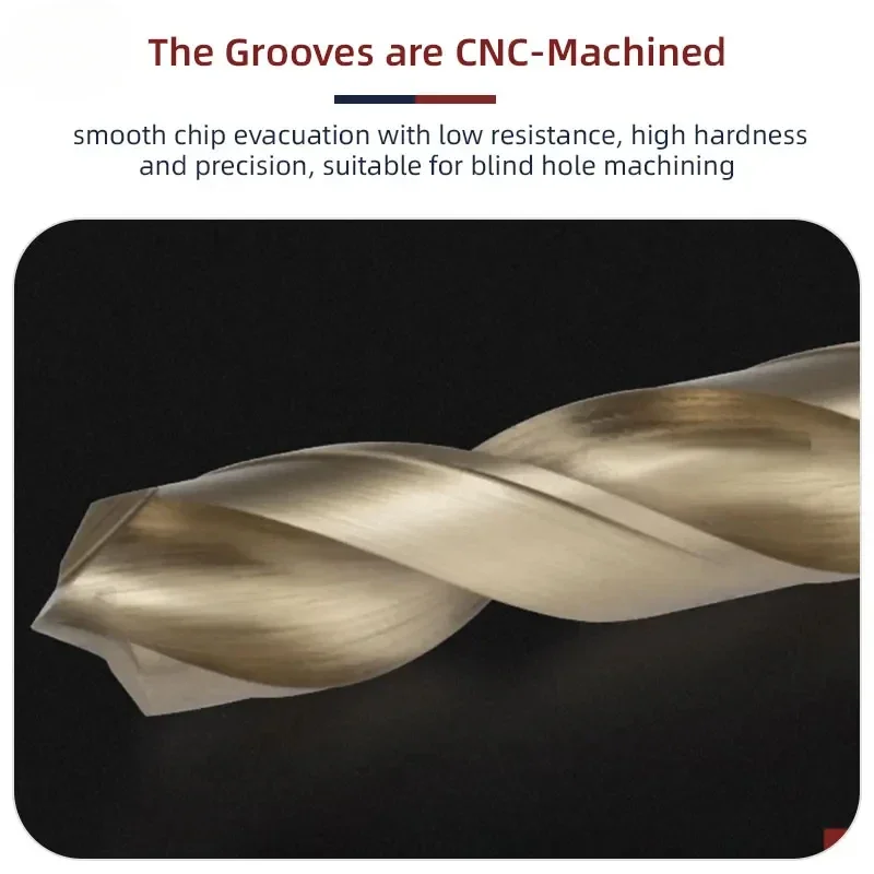 HSS-PM Cobalt Drill Bits | Powder Metallurgy Superalloy | For Stainless Steel & Hard Metal - Thumbnail 4