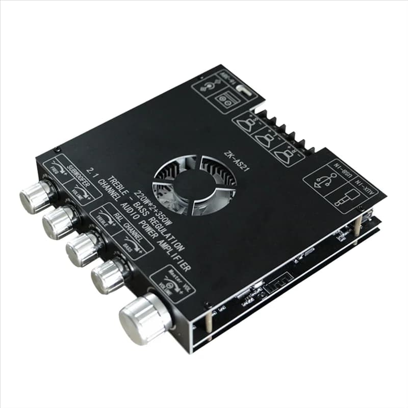 2.1 Channel Power Amplifier Board | TPA3255 | 220W+350W | Bluetooth & Subwoofer Output - Thumbnail 5