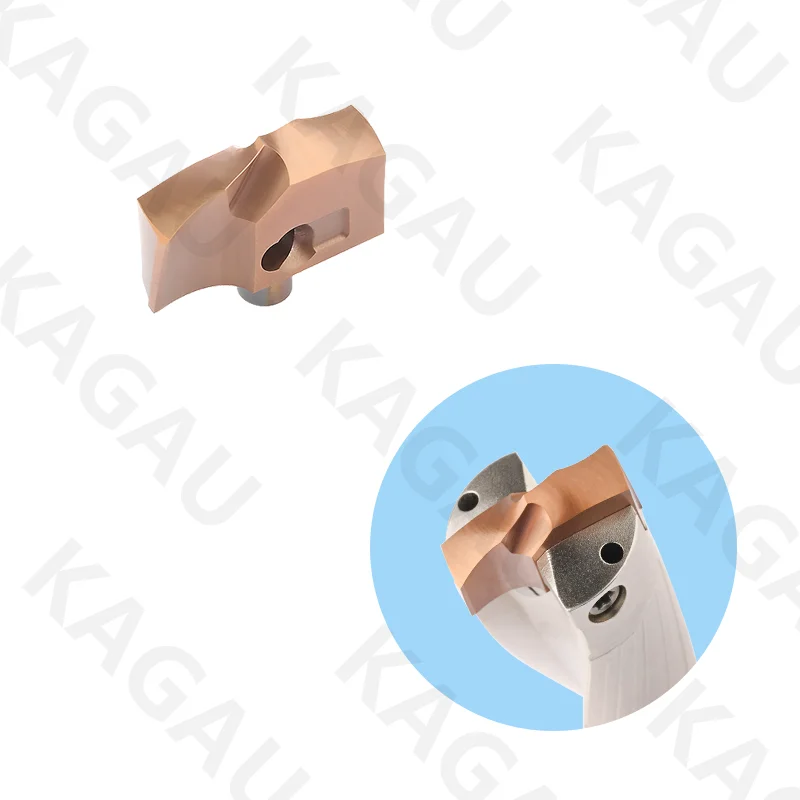 Carbide Drill Inserts | High-Precision Replacement for U-Drill & Crown Deep Hole Boring - Thumbnail 5