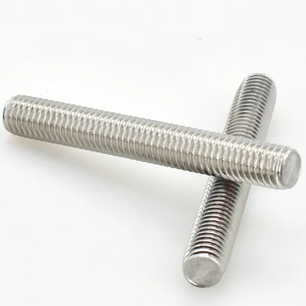 M4 M5 M6 M8 M10 Threaded Stud Rods | 304 Stainless Steel Full Thread | Length 16-500mm - Thumbnail 4