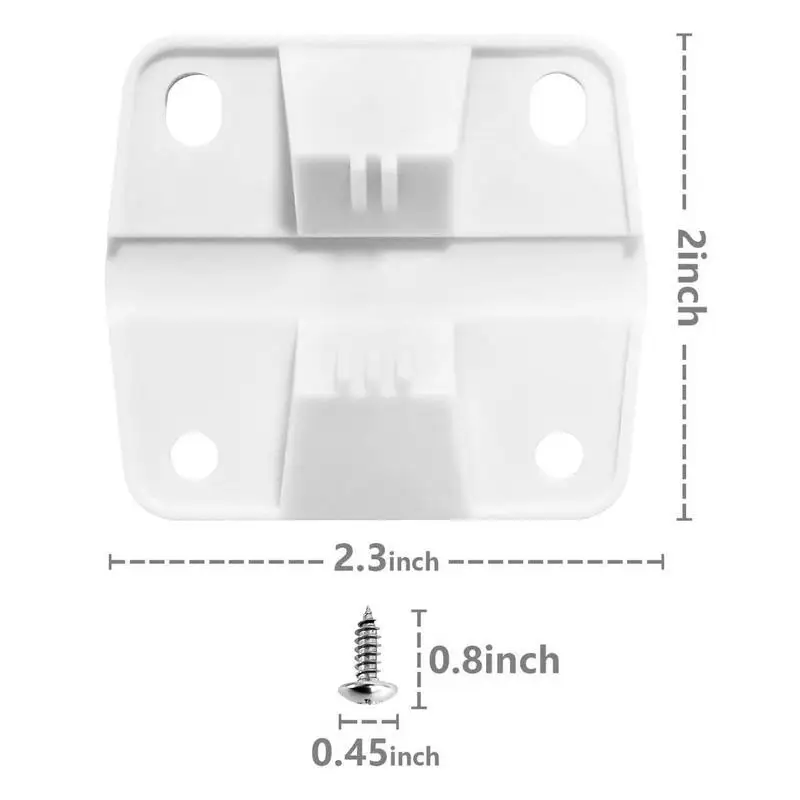 Cooler Replacement Hinges Kit | 4pcs Set With Screws | Heavy-Duty Hardware - Thumbnail 6