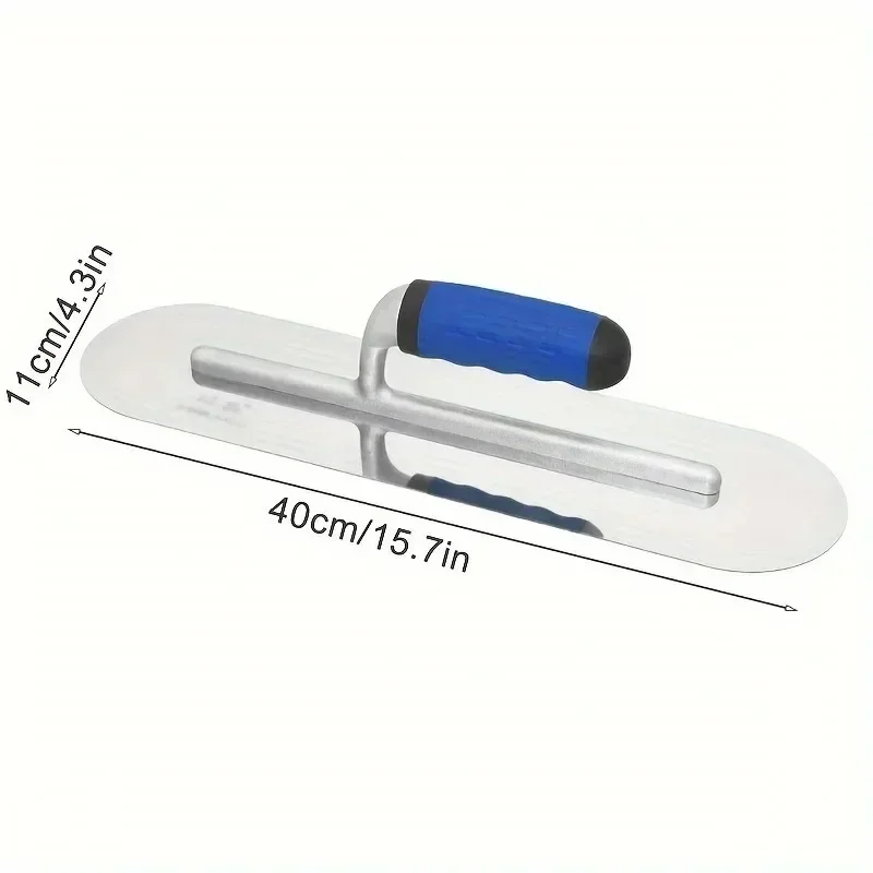 Finishing Trowel | Stainless Steel Blade for Smooth Concrete & Plaster - Thumbnail 2
