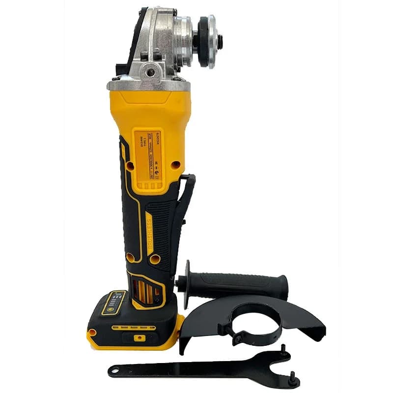 DeWalt DCG406 Cordless Angle Grinder | 125mm Cutting & Polishing | 9000RPM Brushless Motor - Thumbnail 4