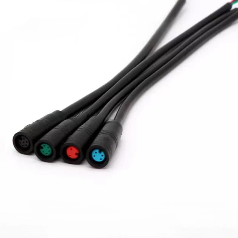 M6 Julet Connector Kit | 6mm E-Bike Brake & Signal Sensor Plugs | 2-5 Pin Set - Thumbnail 5