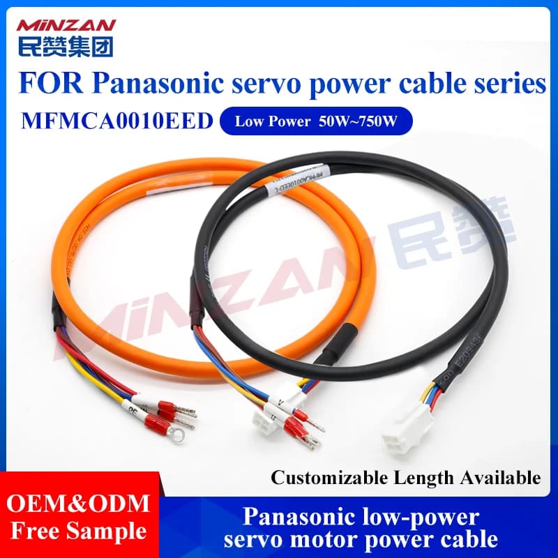 Panasonic-Compatible Servo Motor Encoder Cable | High-Flex Industrial Grade for Automation - Thumbnail 6