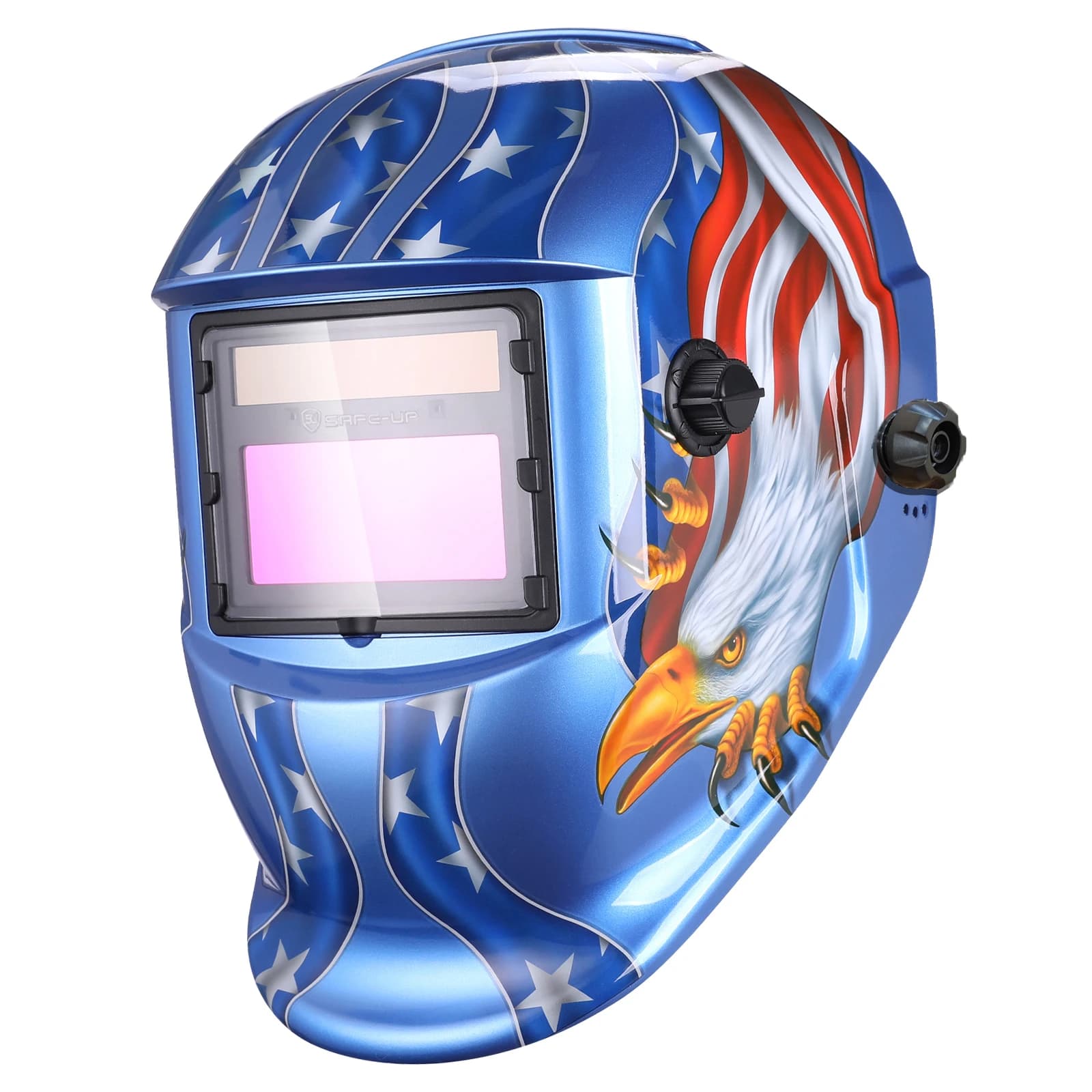 Auto-Darkening Welding Helmet | True Color View | MMA/MIG/Arc Welding Protection - Thumbnail 6
