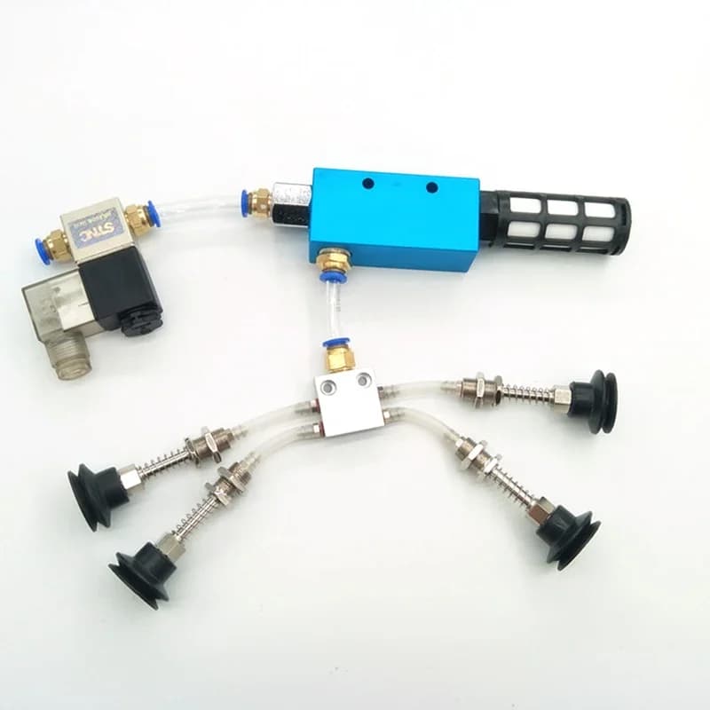 Pneumatic Vacuum Generator | ACV Series Ejector | CV-10 to CV-25 | Negative Pressure Control Valve - Thumbnail 4