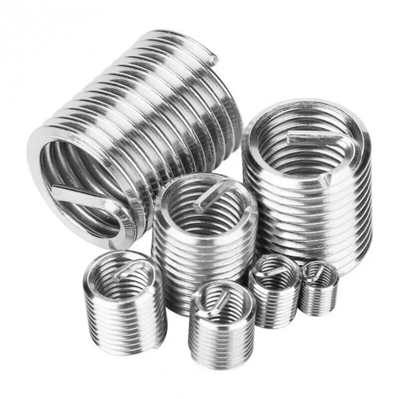 M3-M12 Thread Repair Kit | 60pc 304 Stainless Steel Helical Inserts - Thumbnail 6