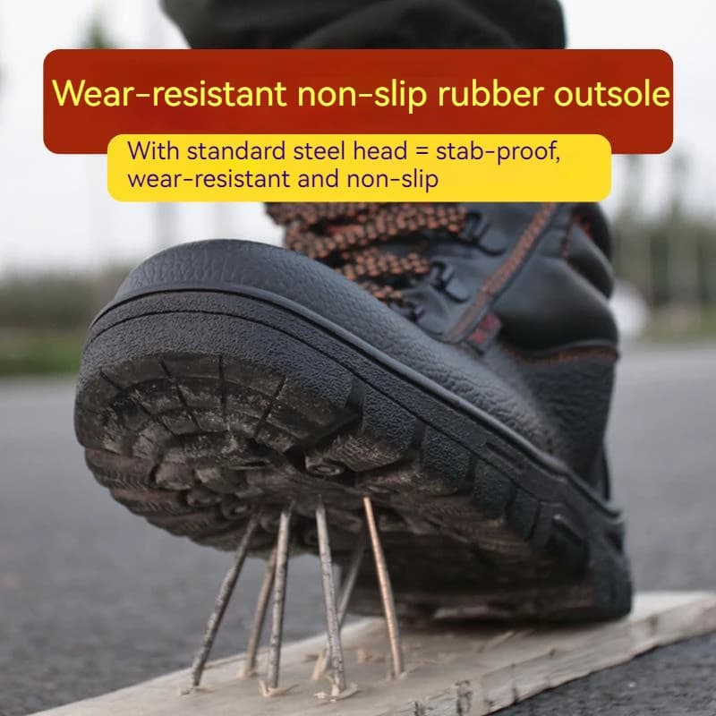 Work Safety Boots | Wear-Resistant & Indestructible | Anti-Puncture Protective Sneakers - Thumbnail 4